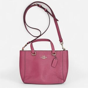 Coach Alice Satchel Crossbody Bag Purse in Rouge